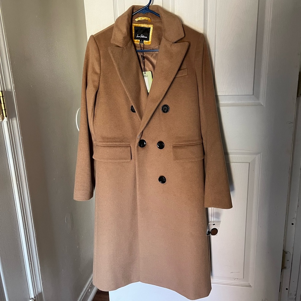 Sam Edelman Double Breasted Camel Coat